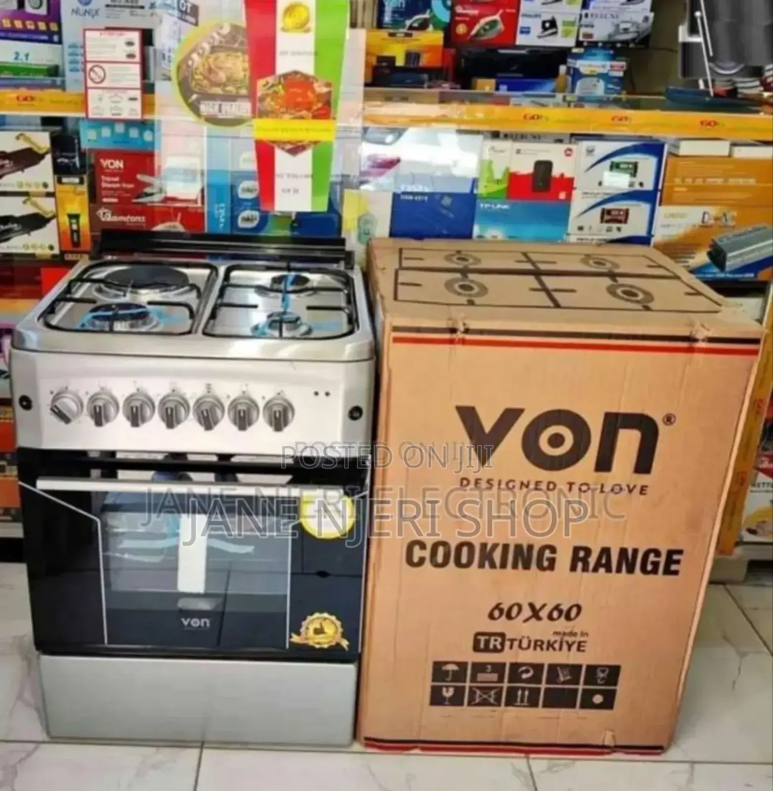 Affordable 58 By 58 Mika Standing Cooker