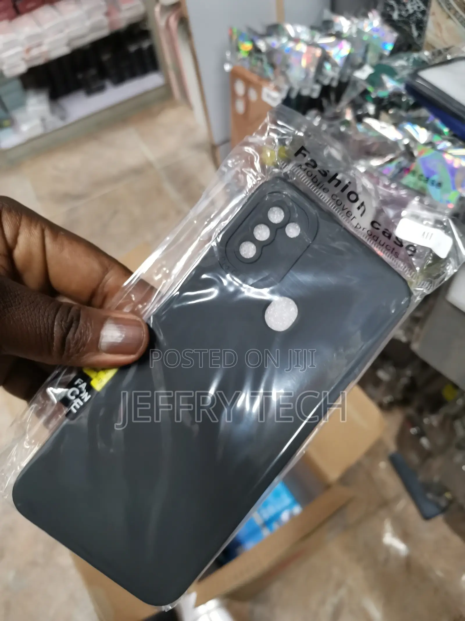 Soft Silicone Case Suitable for Samsung Galaxy A11-Black