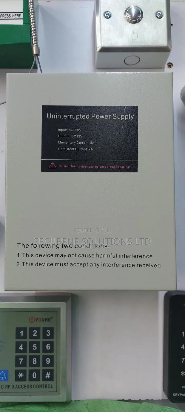 Power Supply 12V 5amps for Access Control - thumbnail 4
