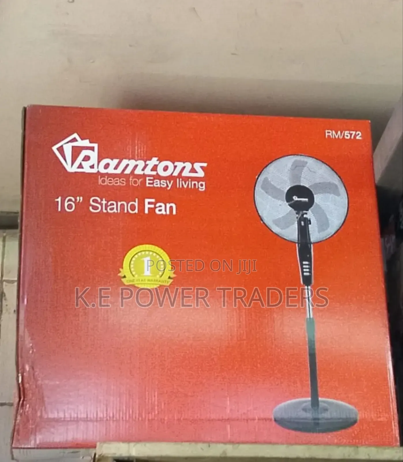 Classic Ramtons Electric Stand Fan