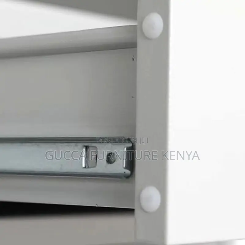 Cabinets:Full Glass 2-Door Chalk Storage Office Cabinet
