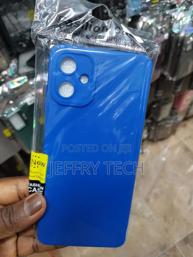 Samsung Galaxy A06 Silicone Protective Phone Case-Blue - main view