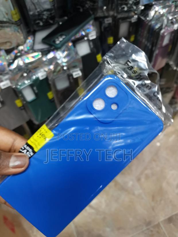 Samsung Galaxy A06 Silicone Protective Phone Case-Blue - thumbnail 3