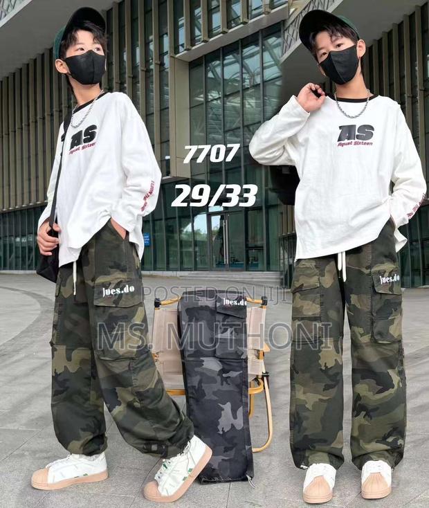 Combats Pants Unisex 6-15yrs - thumbnail 3