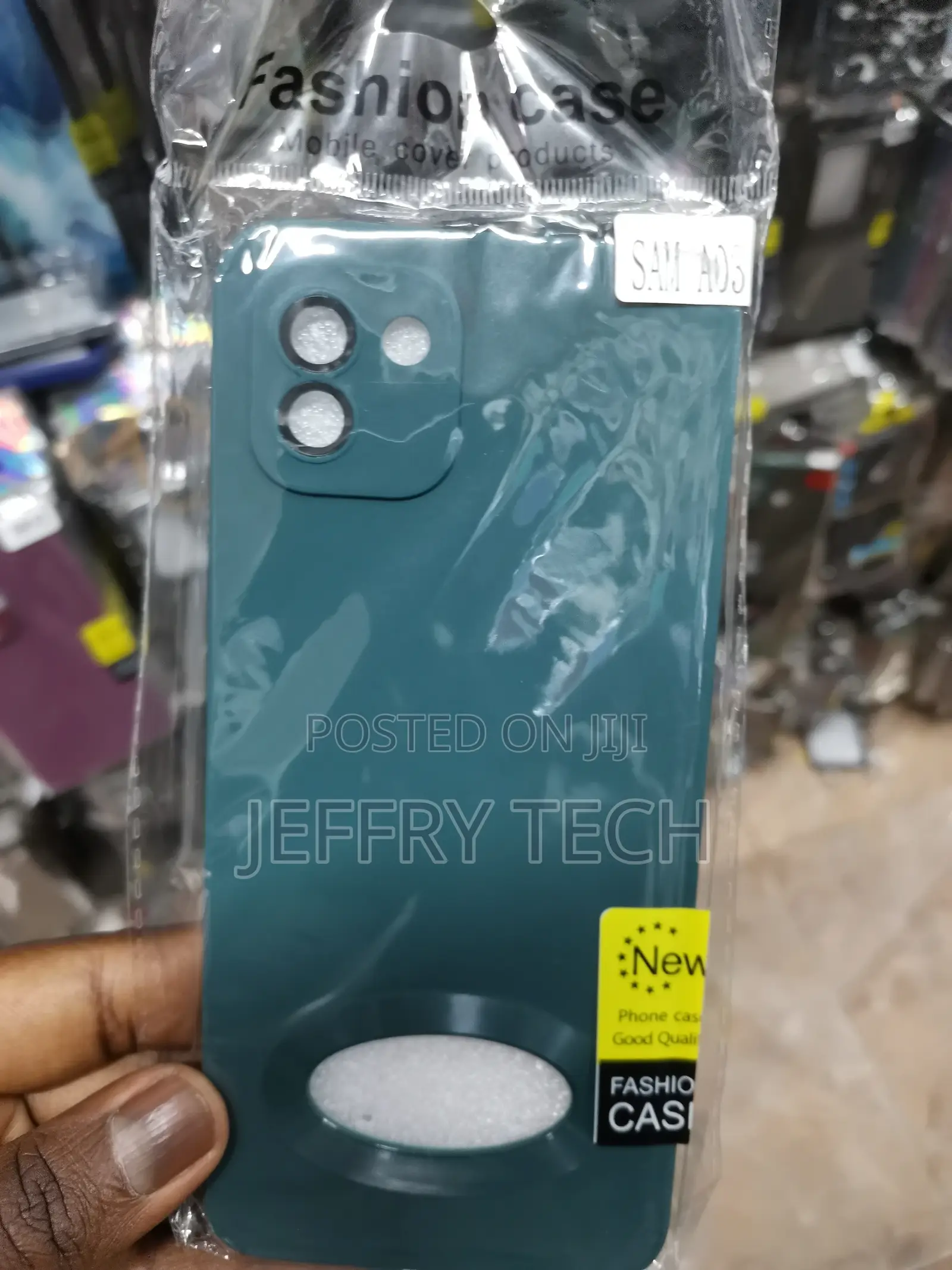 Silicone Case for Samsung Galaxy A03 Case Shockproof-Green