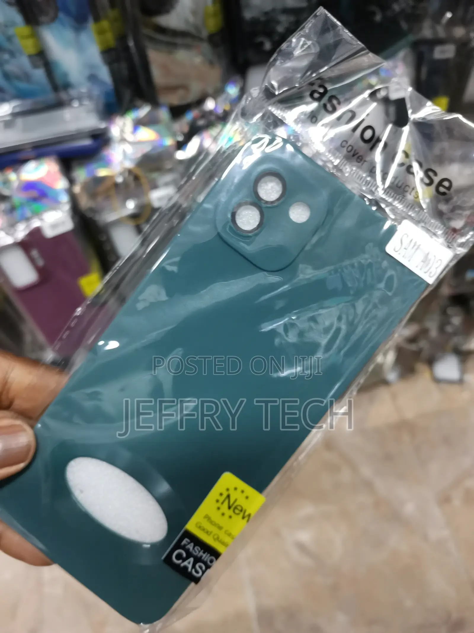 Silicone Case for Samsung Galaxy A03 Case Shockproof-Green