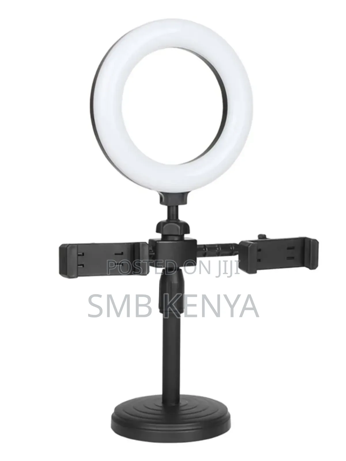 Dual Phone Holder Ring Light