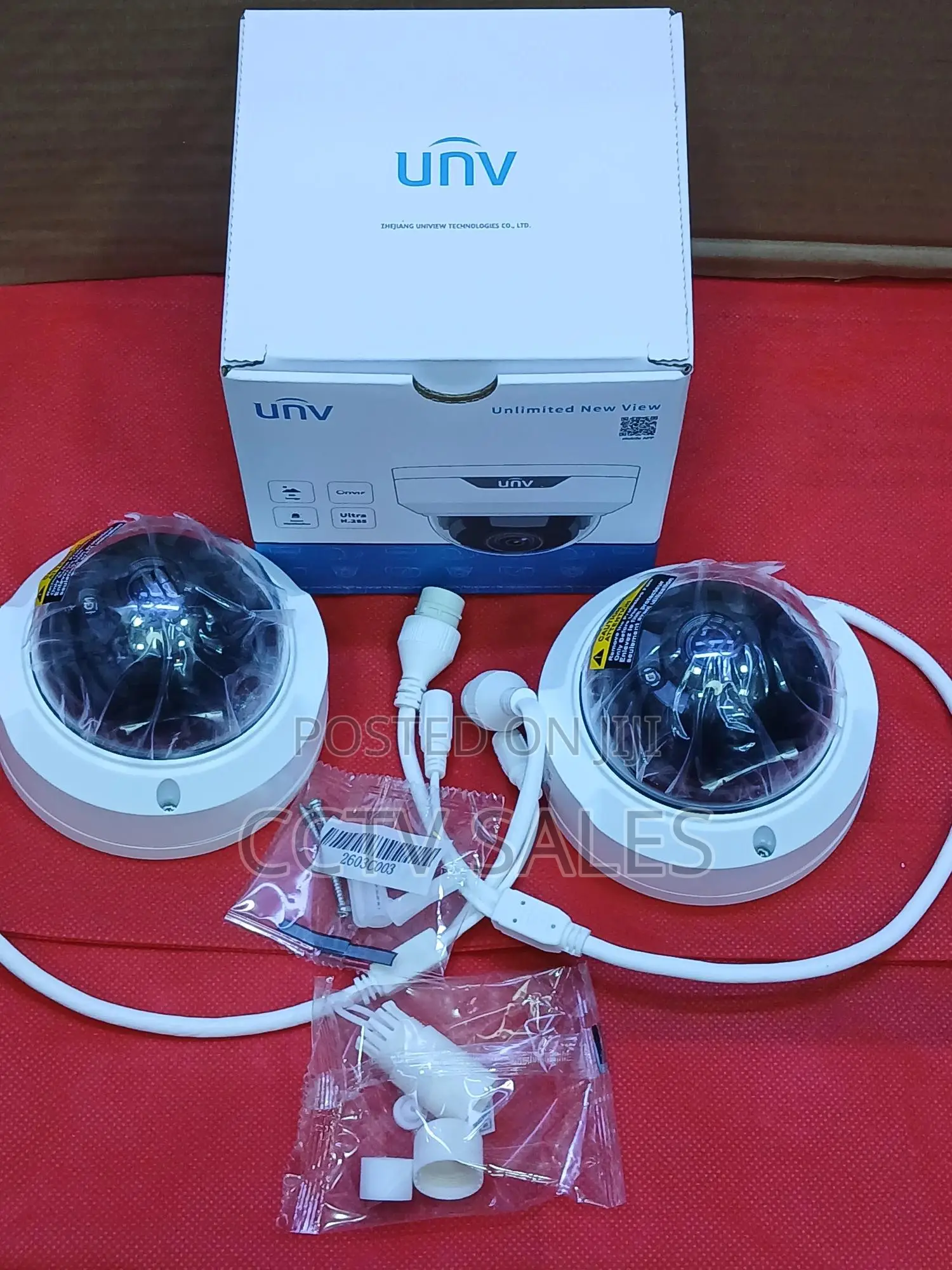Dome Uniview 2mp Ir30m Ip Fixed Camera