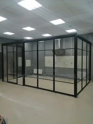 Aluminium Office Partitions And Carpeting