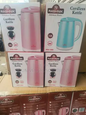 2.3 Litres Rashnik Plastic Cordless Kettle