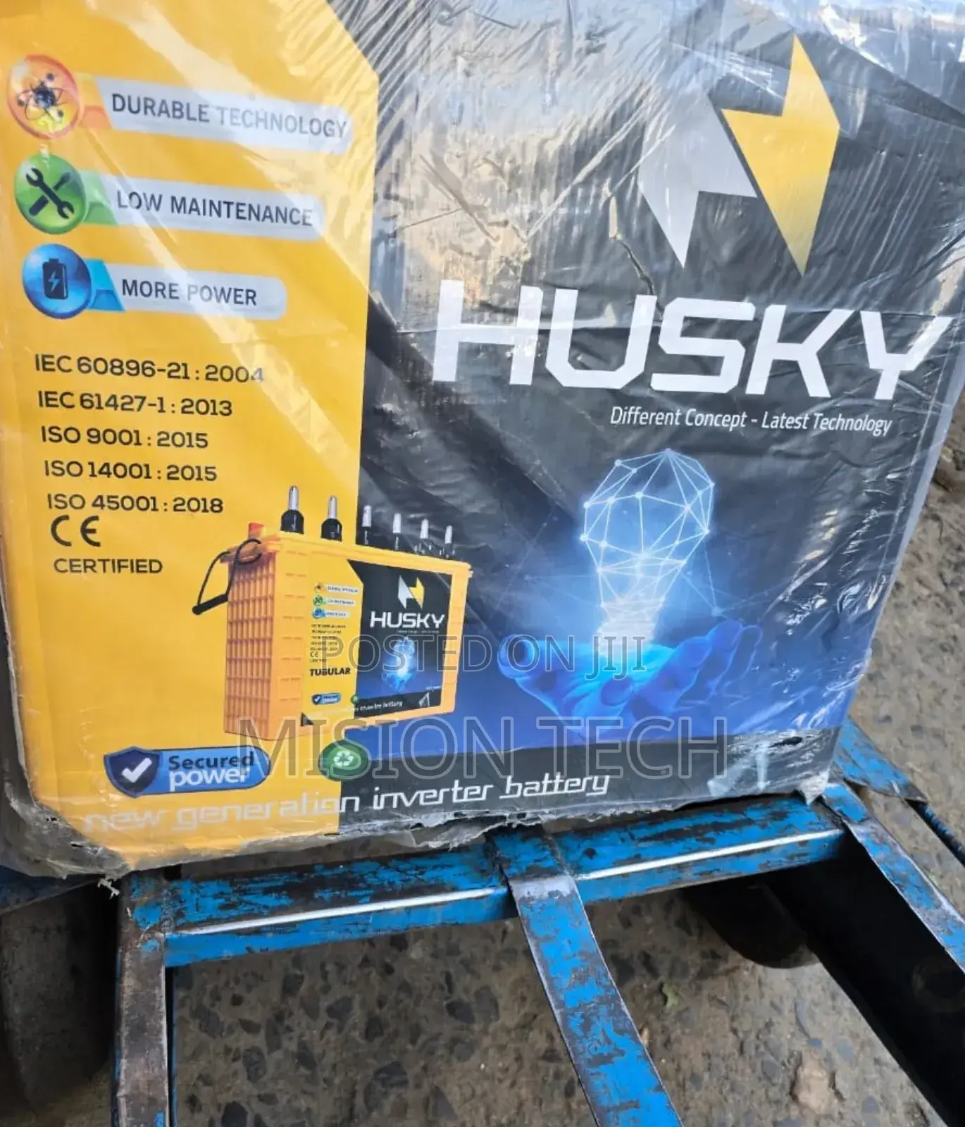 Husky Tall Tubular Battery 250ah
