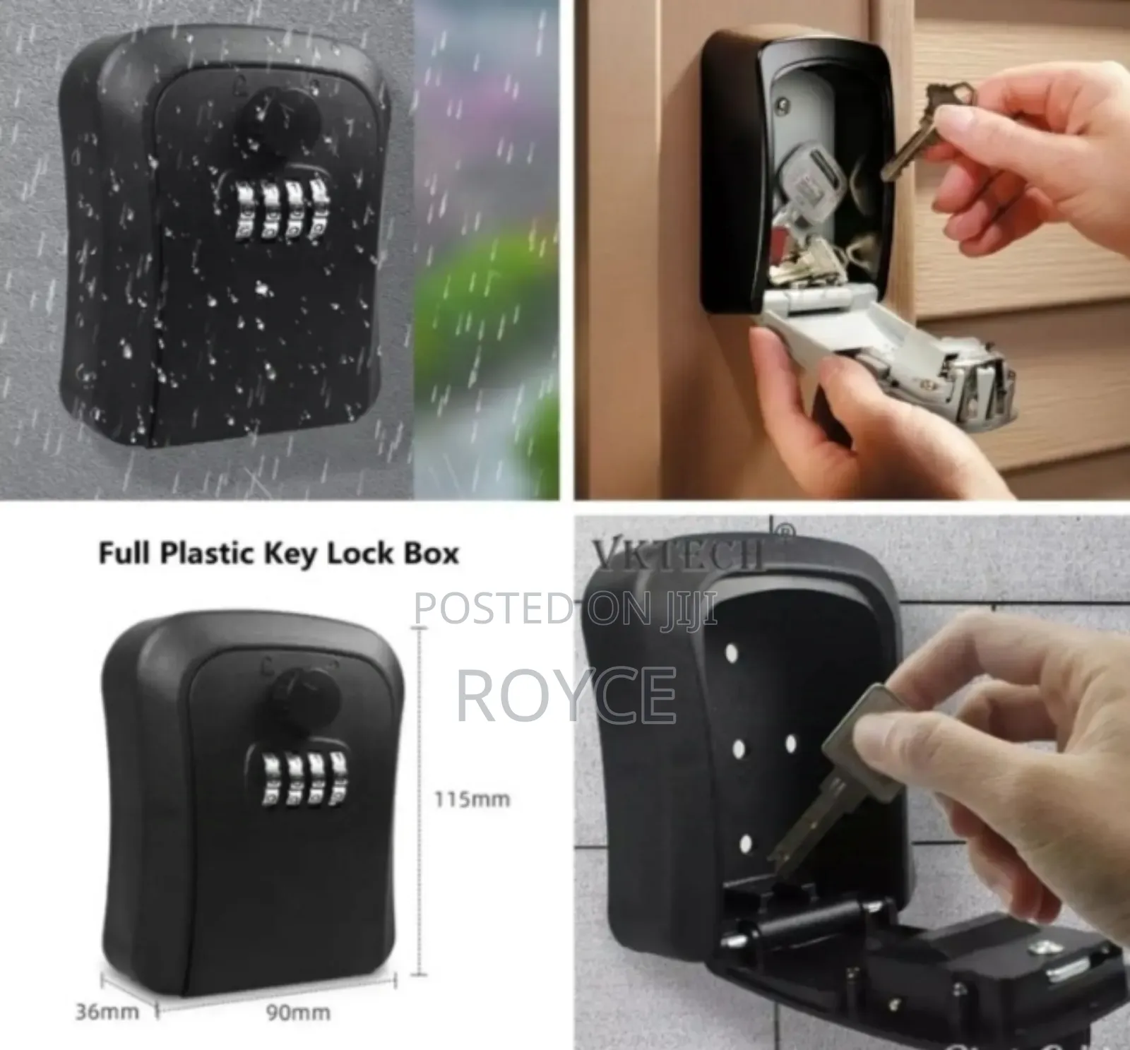 Key Lock Safety Box