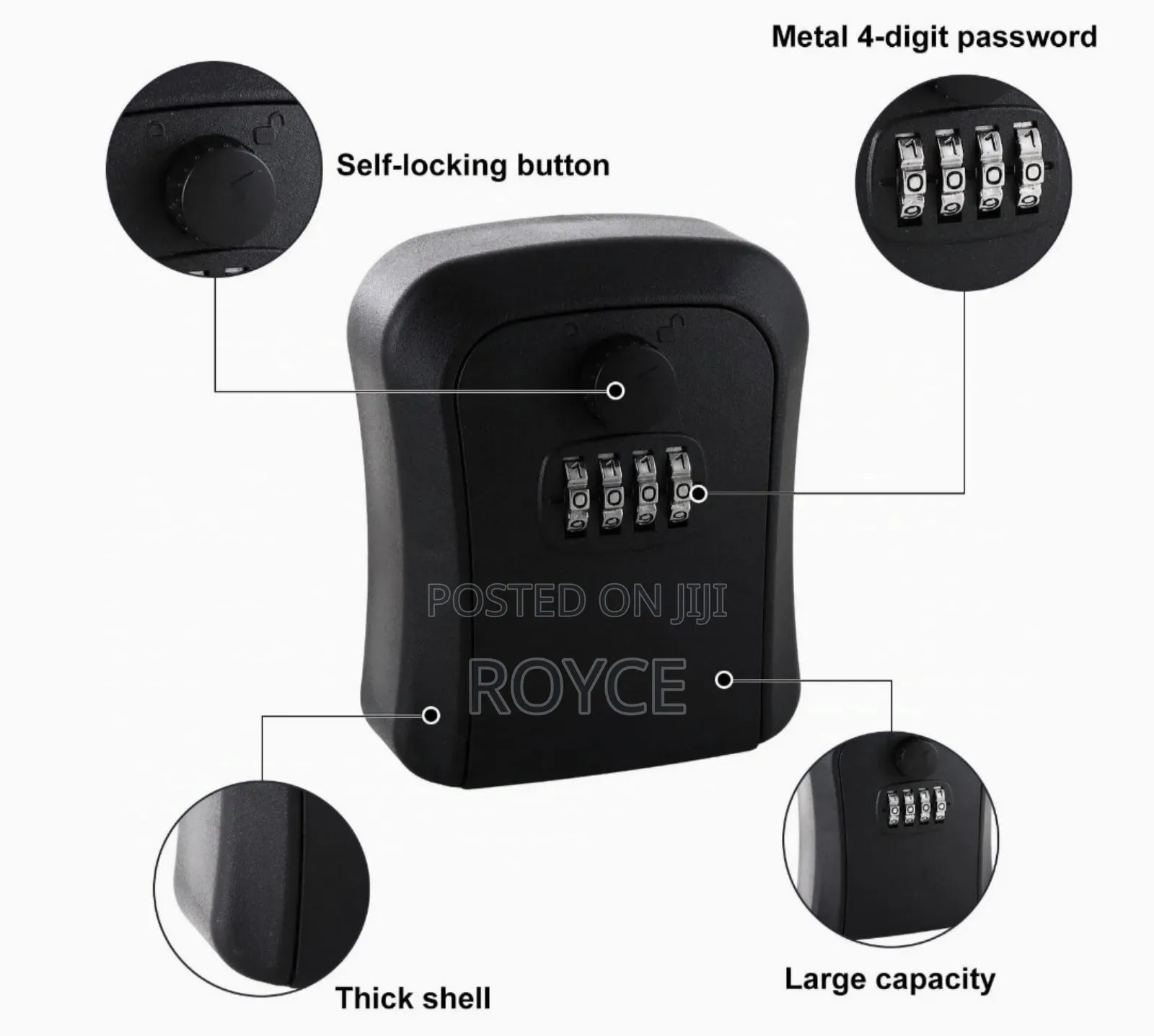 Key Lock Safety Box