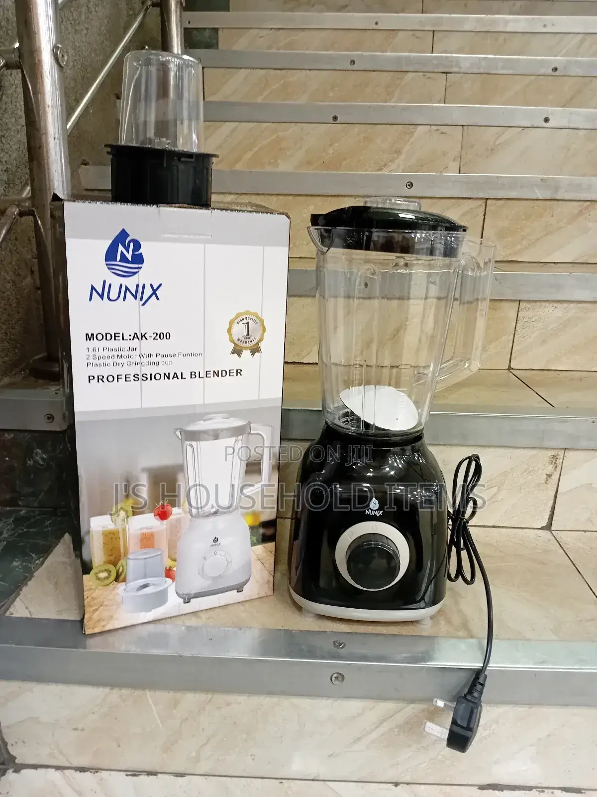 Nunix Ak200 2 in 1 Blender