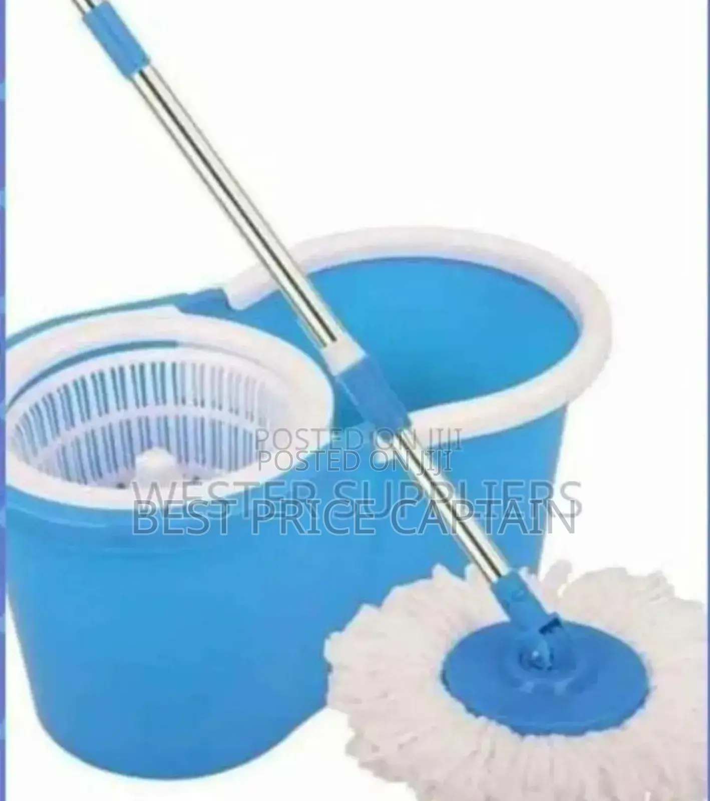 Metallic Spin Mop (Blue Colour)