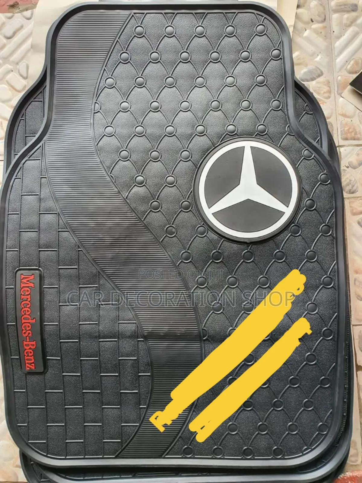 Mercedes Benz Standard Size Dust Floor Carpet Mats