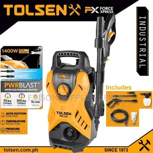 Pressure Washer Tolsen Heavy Duty For Car Wash Machine 1400W