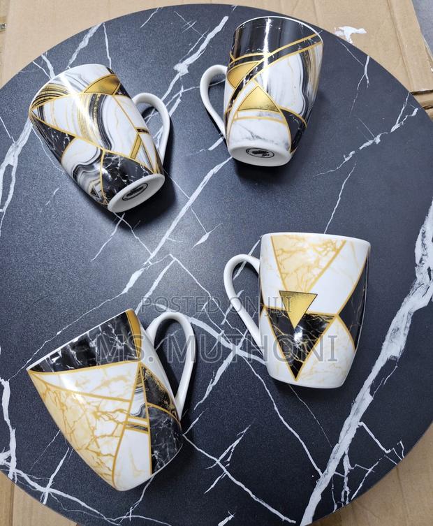 6 Ceramic Coffee/ Tea Mug Set - thumbnail 7