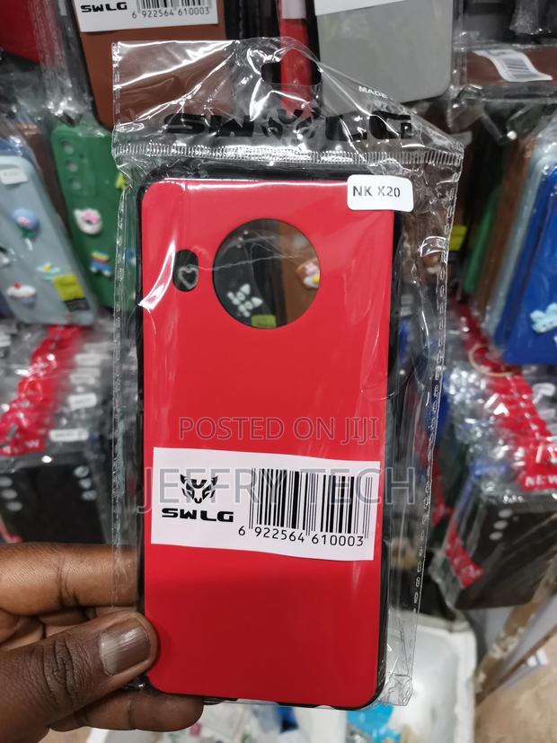 Soft Silicon Back Cover for Nokia X20,Drop Protective-Red - thumbnail 3