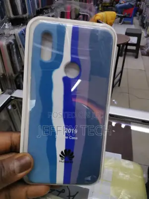 Back Cover for Huawei Y6 2019 Rainbow Pattern Design