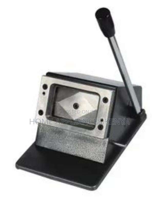 Die Card Cutting Machine - main view