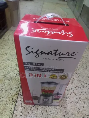 Signature Blender With Chopper N Grinder