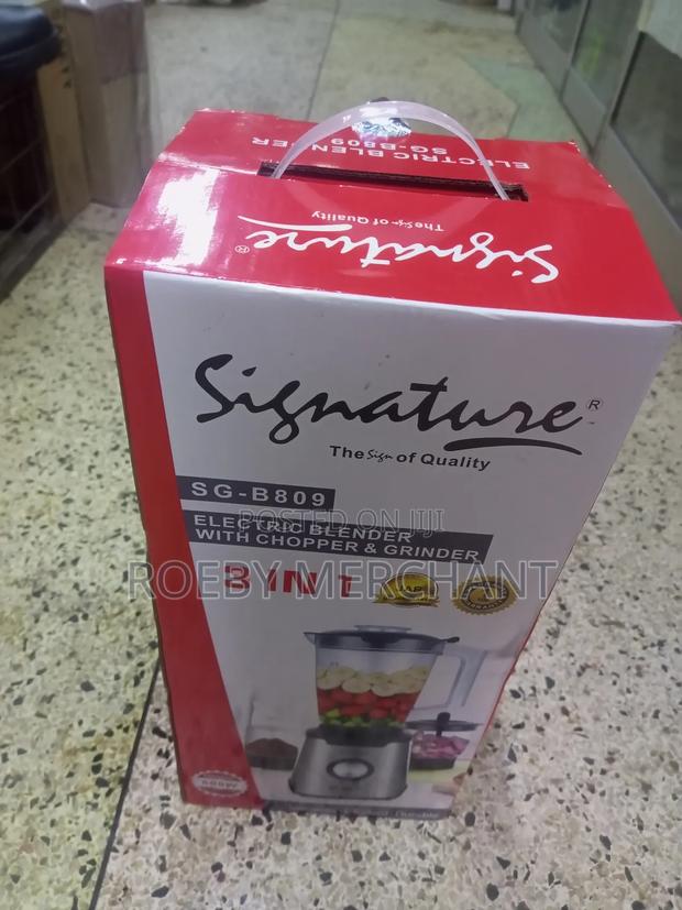 Signature Blender With Chopper N Grinder - main view