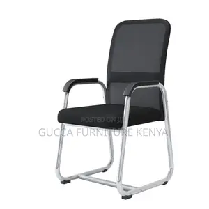 Office Chairs:Ergonomic Upholstered Study Chair With Armrest