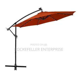 Parasol Umbrella With Lights for Outdoor