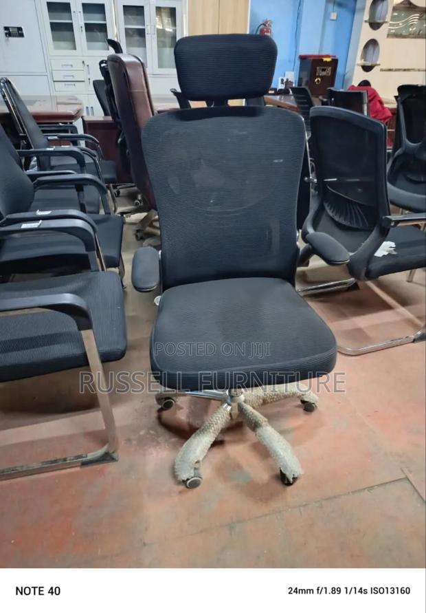 Adjustable Armrest Office Chair