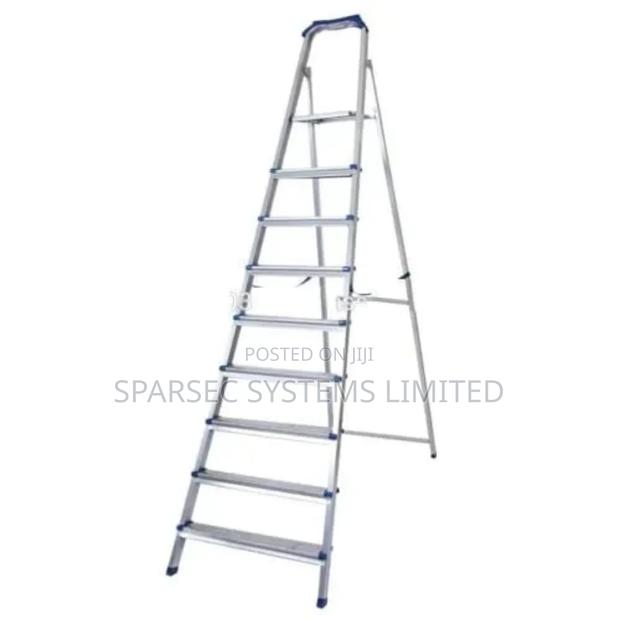 9 Steps Aluminium Ladder a-Type