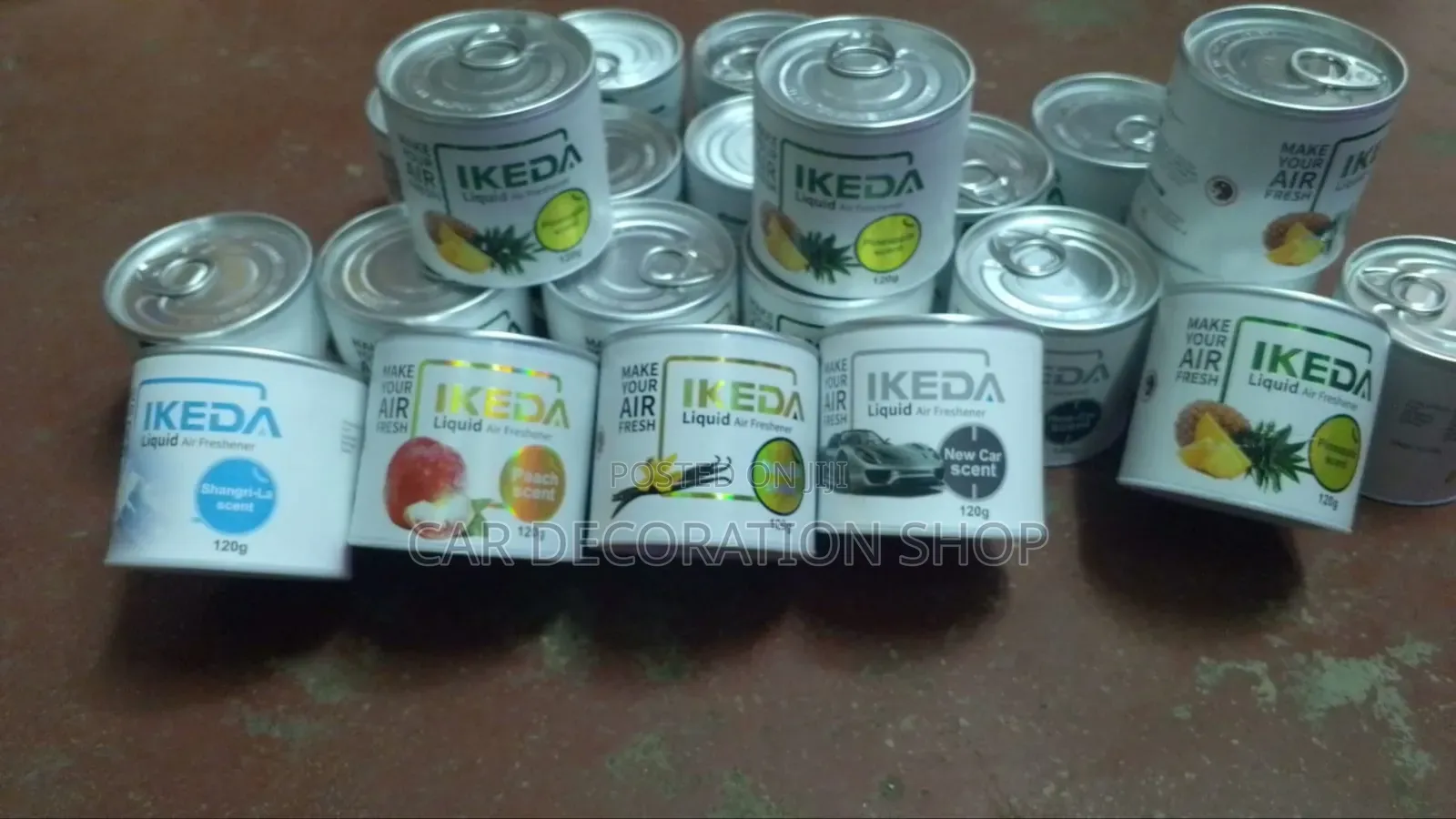 Ikeda Strong Perfume Dashboard Air Freshener 1pc