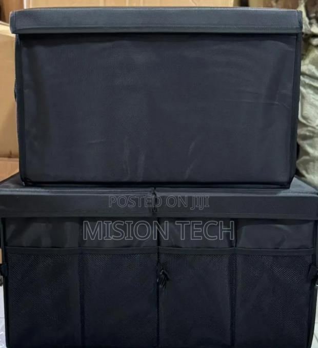 *Foldable Premium Car Trunk Boot Organizer With Lid
