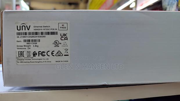 Uniview 16port Poe Switch With Giga Uplink - thumbnail 3