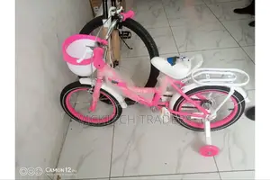 Kid's Bikes Size 12 With Training Wheels(Pink)