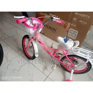 Size 12 Kid's Bike With Training Wheels