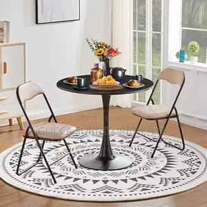 Dining Tables: Modern Round Dining Table With Pedestal Base