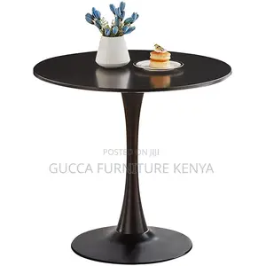 Dining Tables: Modern Round Dining Table With Pedestal Base