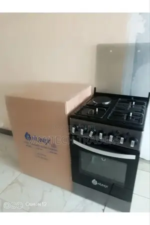 Cooker 50*55 Nunix 3gas+1hotplate With Electric Oven
