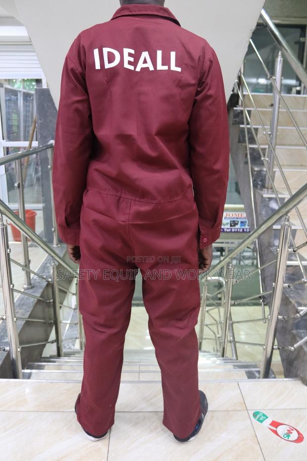 Durable Overall- Maroon