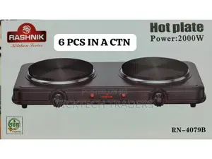 Rashnik 2 Double Electric Hot Plate Cooker**