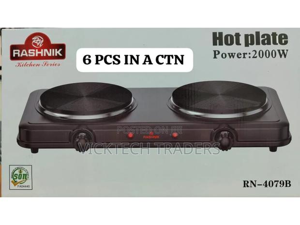 Rashnik 2 Double Electric Hot Plate Cooker**