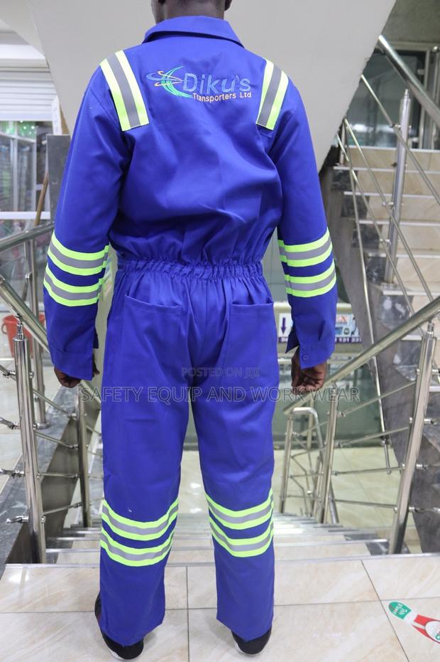High Visibility Reflective Overall-blue
