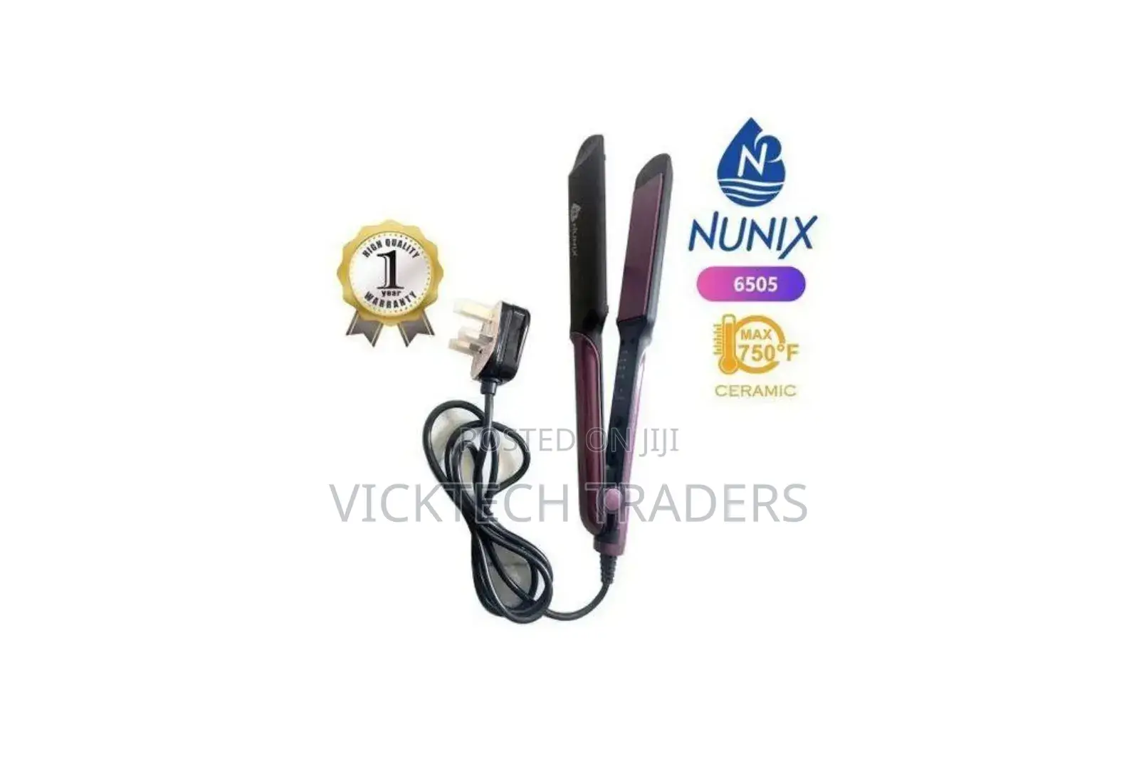 Professional Hair Straightener Flat Iron~Nunix