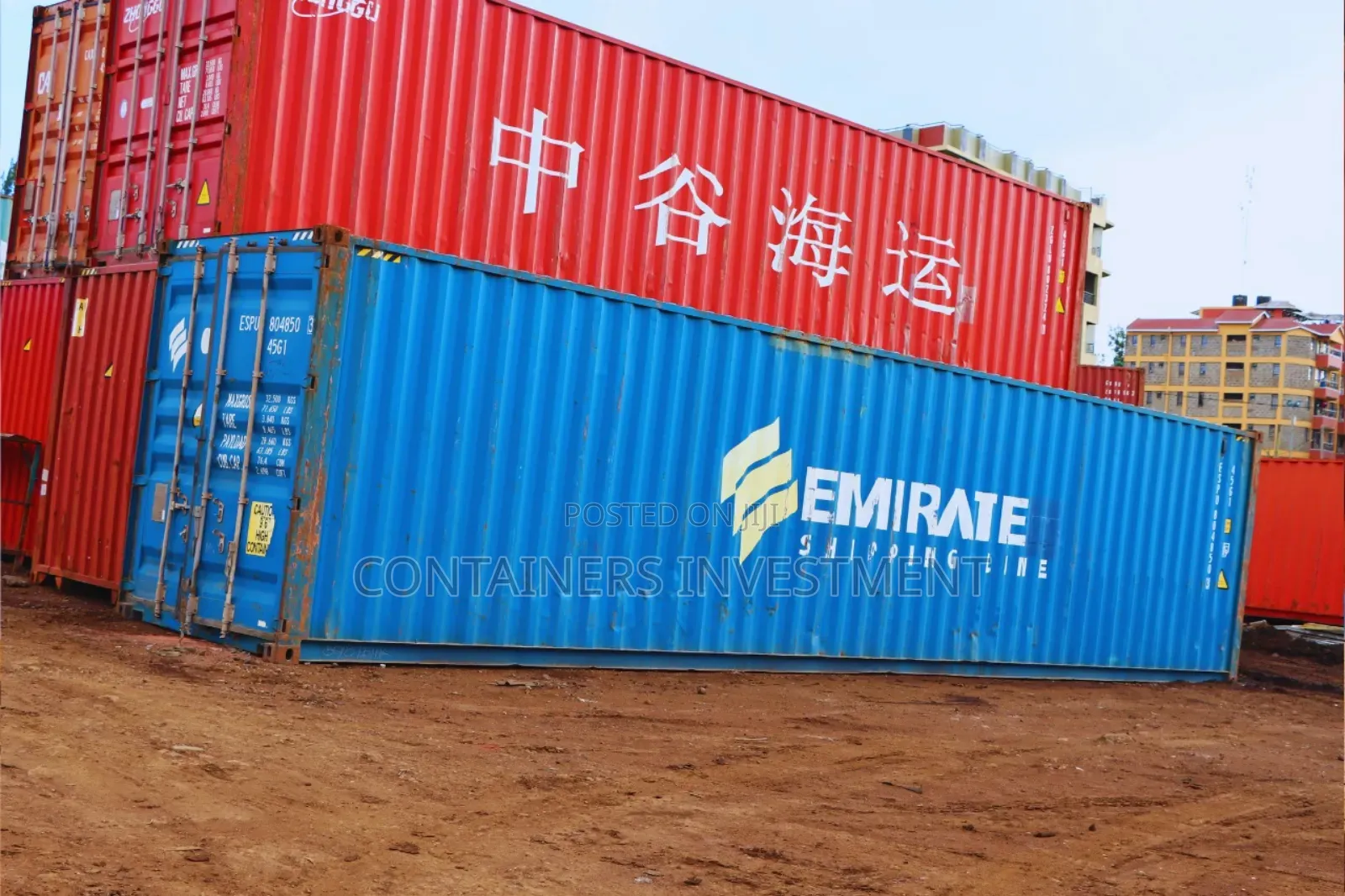 Shipping Containers Readily Available- Seamless Process.