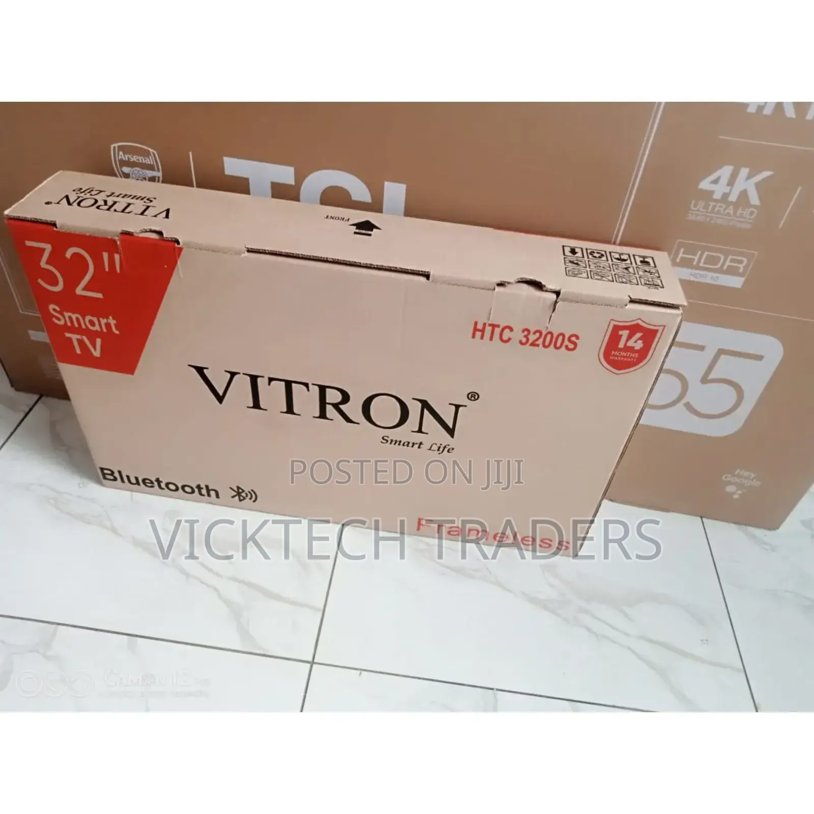 32" Vitron Smart, Android and Frameless TV*