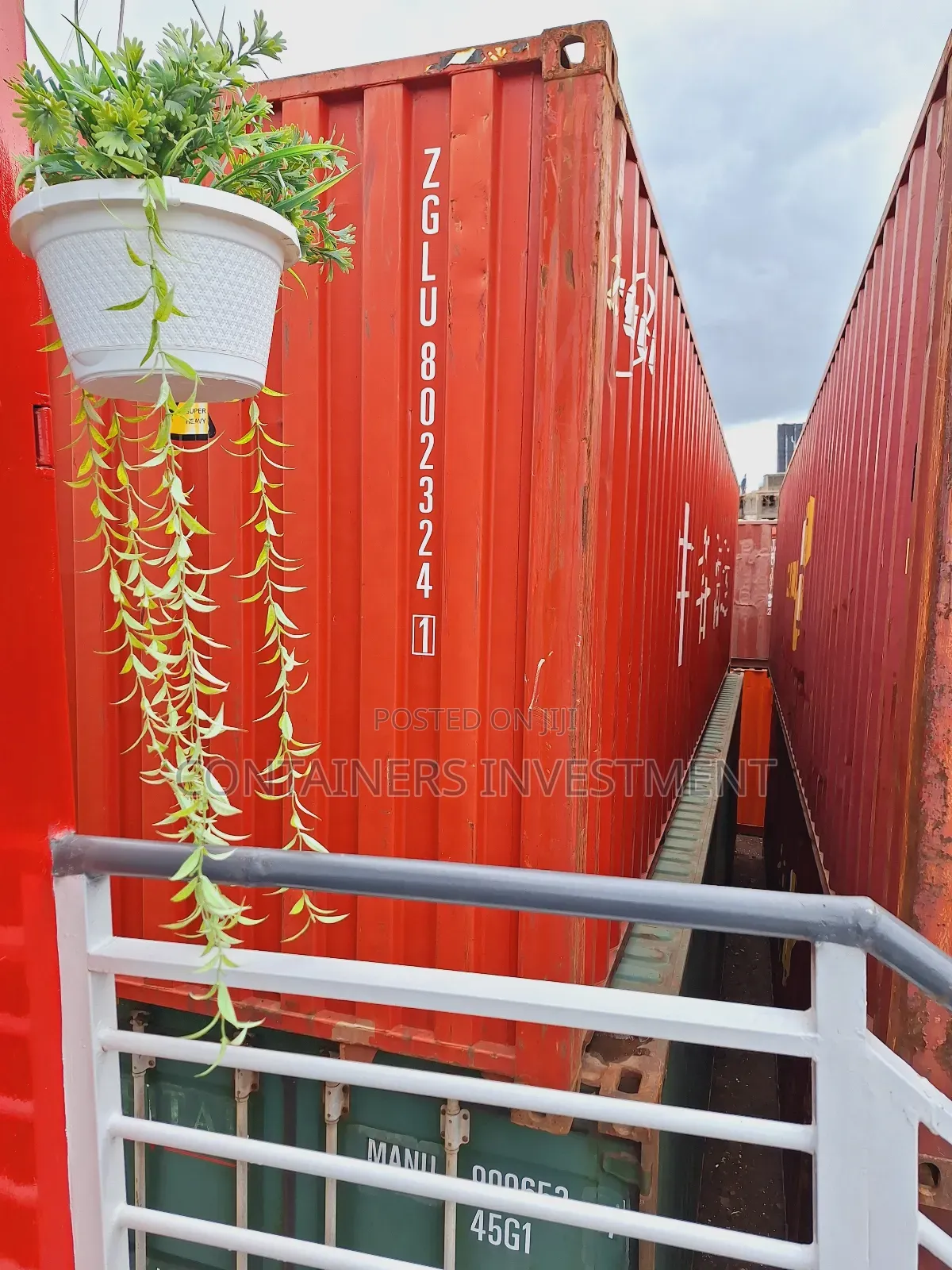 Containers Readily Available-Custom Made Container on Order.