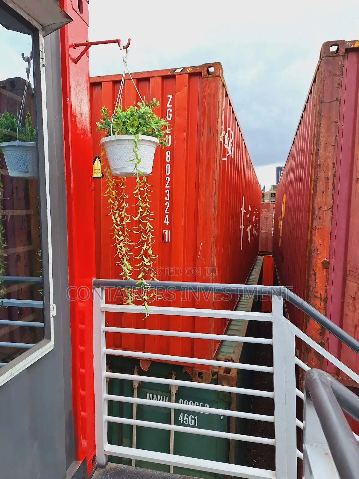 Containers Readily Available-Custom Made Container on Order.