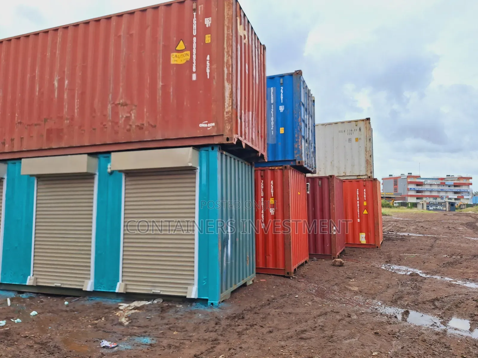 Containers Available- Biggest Supplier in Nairobi.