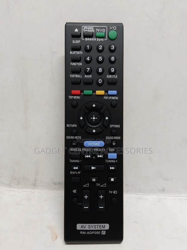 Sony Blu-Ray Home Theatre Remotes